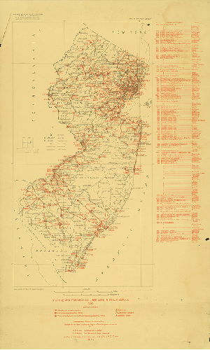 , New Jersey-Stations and Transmission Lines Used in Public Service, 1920