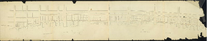 Plan, Plan of the regulation of Maria Street in the Northern Liberties