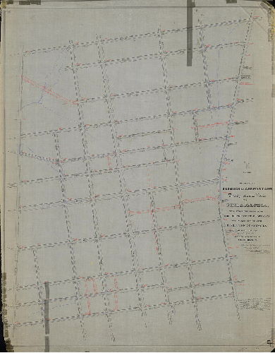 Plan, Plan of the Second Section of the resurvey & regulation of the Borough of Germantown [Resolution April 17, 1856; approved by Board of Surveyors Nov. 15, 1858]