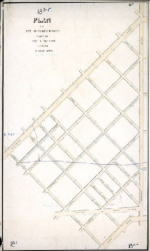 Plan (alternate image), Plan of revision of grades [of] part of Fifth Section 23d Ward Philada. [Ordinance July 11, 1868] 