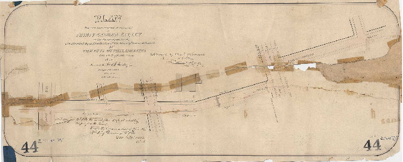 Plan, Plan for the alteration in the line of Thirty-second Street in the Twenty-fourth Ward. [Resolution, Sept. 22, 1859; approved by Board of Surveyors Jan. 15, 1860; confirmed by Court June 11, 1860] 