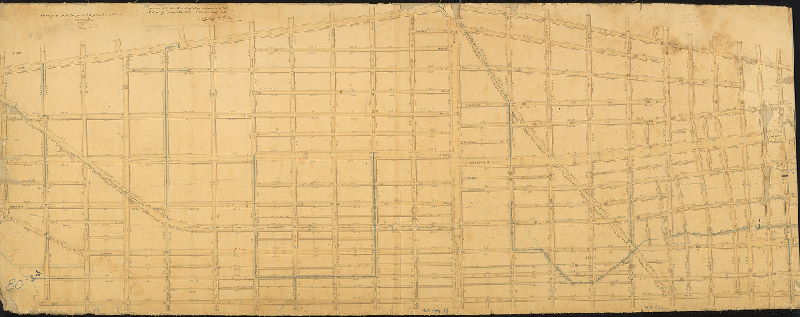 Plan, [No title. “Surveyed and returned September 2nd 1833 by Joseph Fox, Philip M. Price]