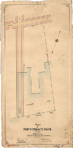 Plan, Plan of Penn Treaty Park, 18th Ward, Philadelphia [Ordinance March 10, 1892; confirmed Dec. 19, 1892]