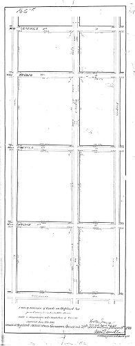Plan, Plan of revision of grade on Highland Ave. from Germantown Ave. to 30th Street [Resolution June 20, 1882; confirmed Feb. 6, 1888] 