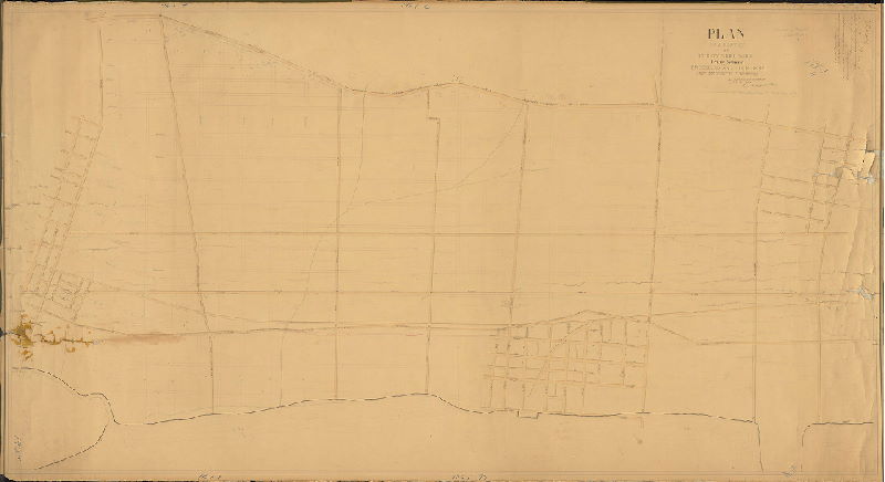 Plan, Plan of a portion of 23rd Ward lying between Bridesburg and Holmesburg east of Bristol Turnpike
