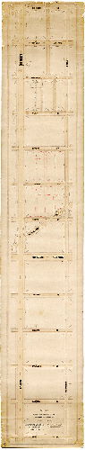 Plan, Plan showing revision of the footways and grades on Broad Street [Resolution May 19, 1873; confirmed April 19, 1875]