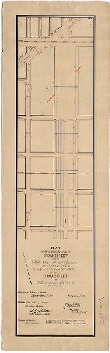 Plan, Plan revising the lines and grades of Broad Street between Oregon Avenue and Curtin Street and creating a plaza bounded by Oregon Ave., 13th St., Bigler St. and 15th St. and making Broad Street from Bigler St. to Curtin St. 300 ft. wide. Part of Plan 203. [Ordinance June 16, 1904; confirmed Jan. 16. 1905]
