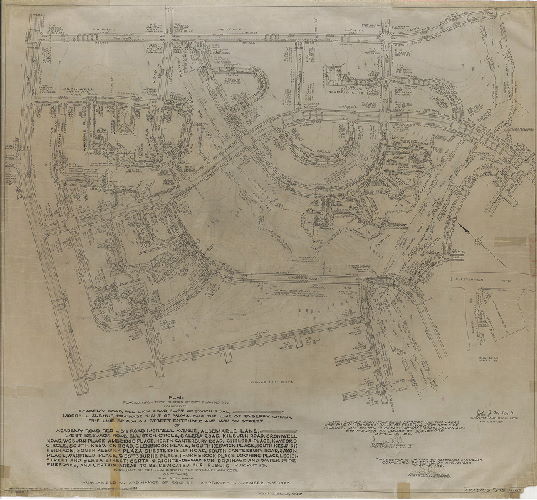 Plan, Plan placing upon that portion of City Plan No. 379 bounded by Academy Road, Red Lion Road, East Keswick Road, Morrell Avenue, drainage right-of-way along the line of Byberry Creek, the line of Avalon Street extended and Avalon Street [numerous streets] and rights of way for drainage and water pipe purposes, and certain areas to be dedicated for public purposes, pursuant to Section 11-402 of the Philadelphia Code, 58th Ward, Philadelphia [Ordinance Nov. 3, 1960; approved by City Planning Commission Nov. 29, 1960; confirmed April 3 and May 15, 1961]