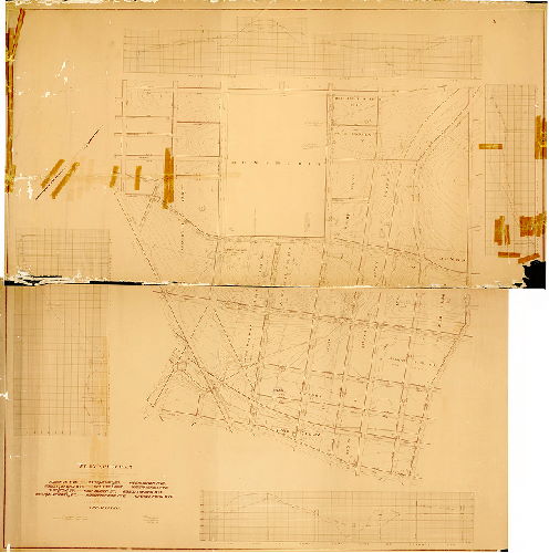Plan, Plan and profiles showing properties taken and affected by the opening of [sections of] Roberts Ave. … Abbottsford Ave. … 31st (Fox) St. … 32nd (McMichael) St., Twenty-Eighth Ward, Philadelphia