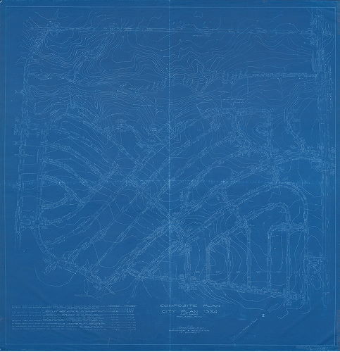 Plan (alternate image), Composite plan of City Plan #394, 35th Ward, Philadelphia. 