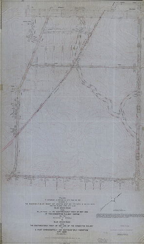 Plan, Plan to establish a portion of City Plan No. 395 … and the placing upon City Plan Blue Grass Road … and the revision of grades on Blue Grass Road [Ordinance Aug. 31, 1959; survey returned Jan. 25, 1960; confirmed March 7, 1960]