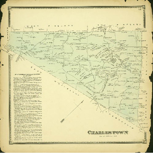 Plate 15: Charlestown, Atlas of Chester County, Pennsylvania