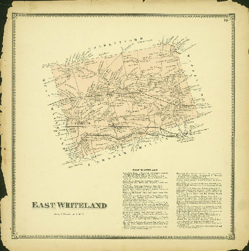 Plate 16: East Whiteland, Atlas of Chester County, Pennsylvania