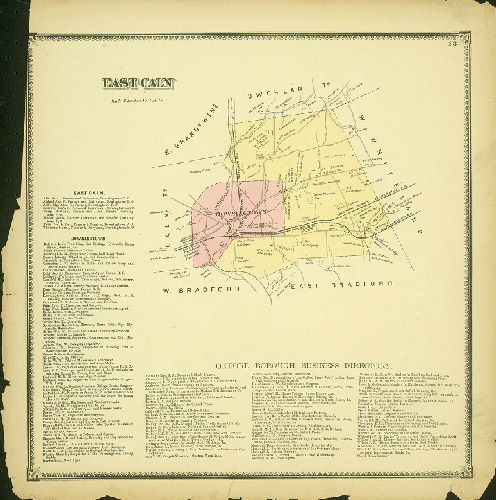 Plate 18: East Caln, Atlas of Chester County, Pennsylvania