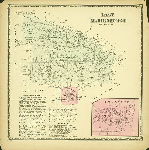 Plate 27: East Marlborough, Atlas of Chester County, Pennsylvania