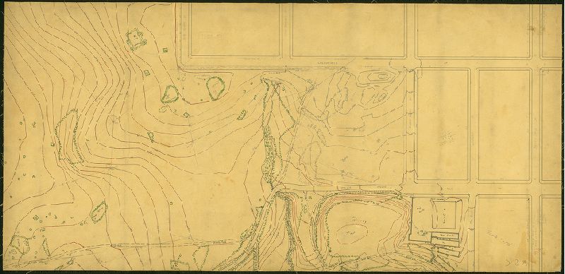 Sheet S-2a, Topographical Plan of Cobbs Creek Park