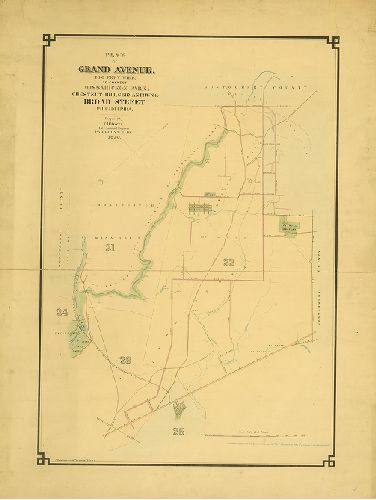 Grand Avenue to Connect Wissahickon Park Via Chestnut Hill, Germantown and Broad Street