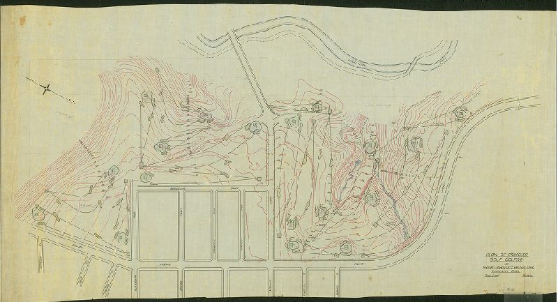 Plan of Proposed Golf Course [Walnut Lane]