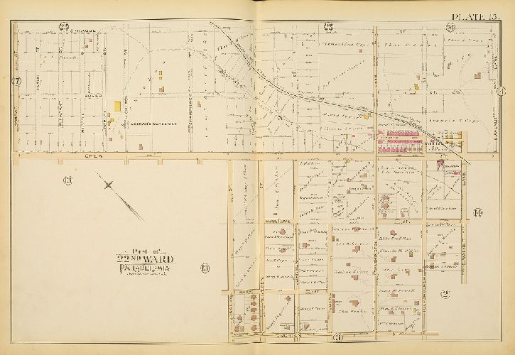 Plate 15, Atlas of the City of Philadelphia. Volume 7