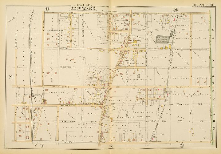 Plate 18, Atlas of the City of Philadelphia. Volume 7