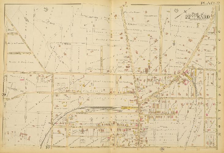 Plate 19, Atlas of the City of Philadelphia. Volume 7