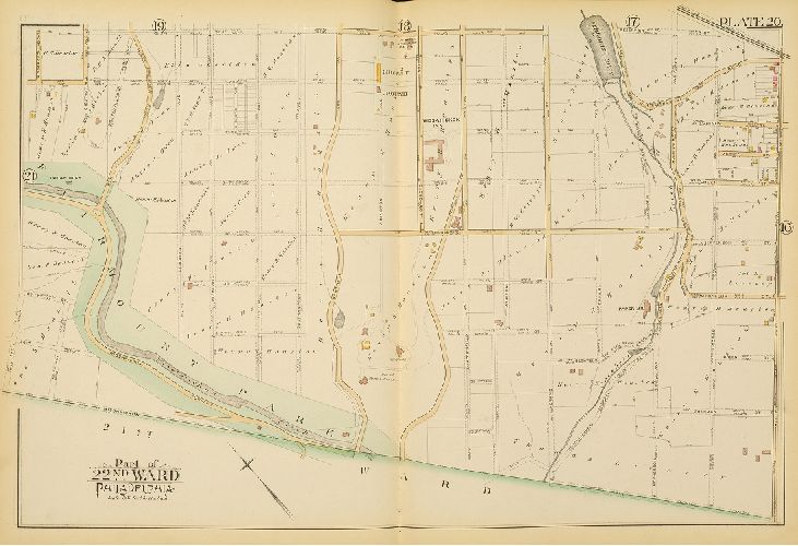 Plate 20, Atlas of the City of Philadelphia. Volume 7