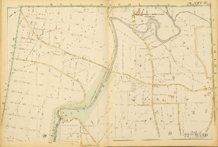 Plate 21, Atlas of the City of Philadelphia. Volume 7