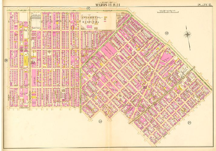 Plate 16, Atlas of the City of Philadelphia