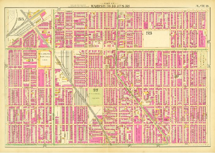 Plate 19, Atlas of the City of Philadelphia