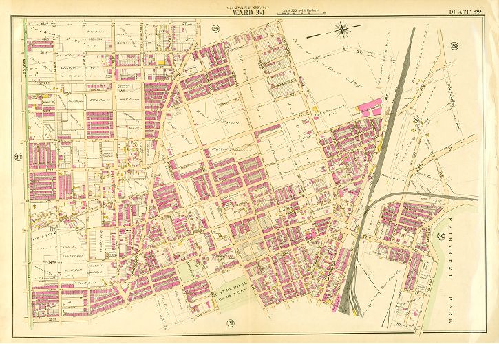 Plate 22, Atlas of the City of Philadelphia