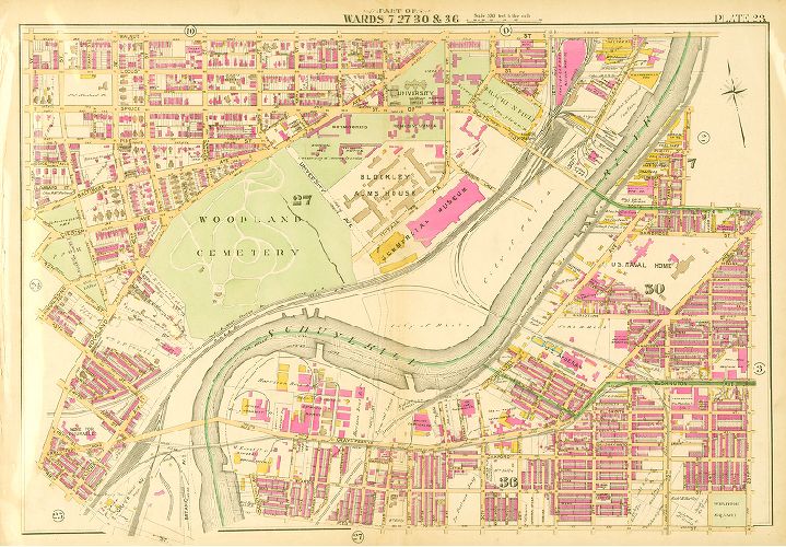 Plate 23, Atlas of the City of Philadelphia