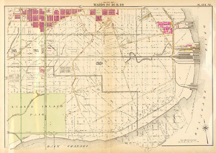 Plate 28, Atlas of the City of Philadelphia