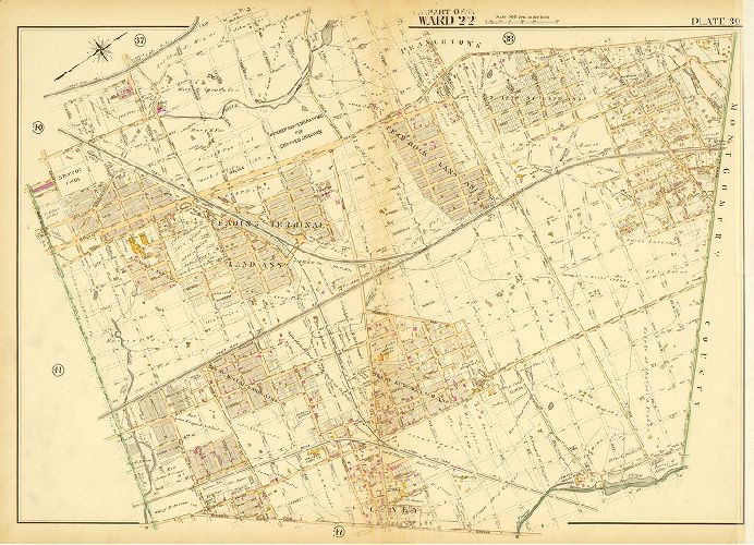 Plate 39, Atlas of the City of Philadelphia