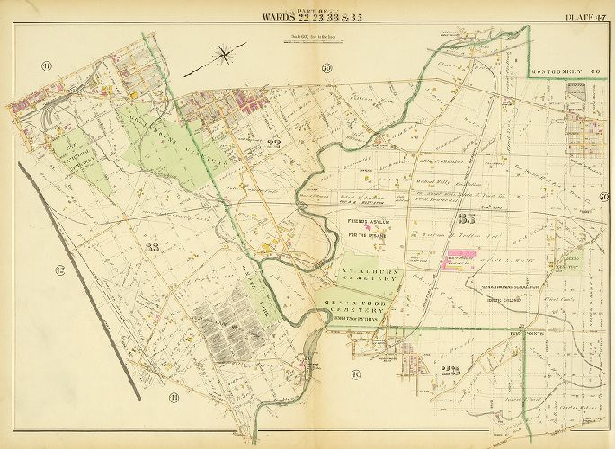 Plate 47, Atlas of the City of Philadelphia