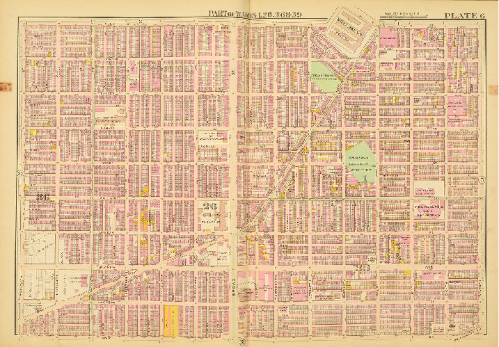 Plate 6, Atlas of the City of Philadelphia