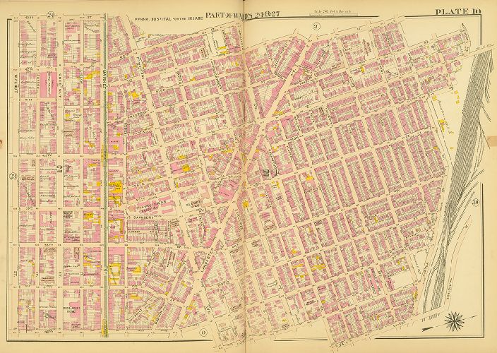 Plate 10, Atlas of the City of Philadelphia