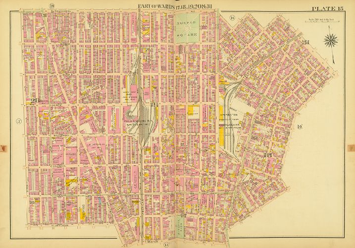 Plate 15, Atlas of the City of Philadelphia