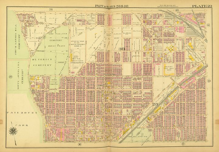 Plate 20, Atlas of the City of Philadelphia