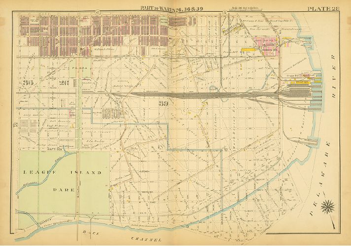 Plate 28, Atlas of the City of Philadelphia