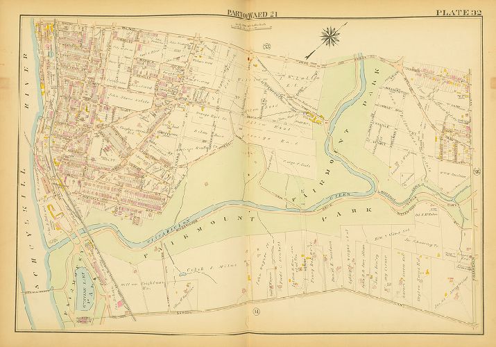 Plate 32, Atlas of the City of Philadelphia