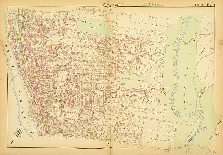 Plate 33, Atlas of the City of Philadelphia