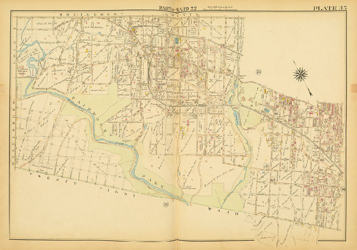 Plate 35, Atlas of the City of Philadelphia