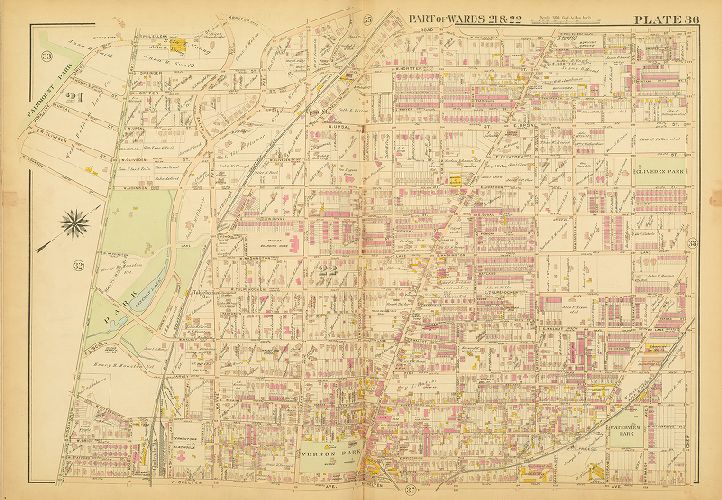 Plate 36, Atlas of the City of Philadelphia