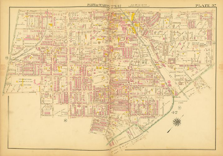 Plate 37, Atlas of the City of Philadelphia