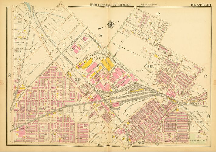 Plate 40, Atlas of the City of Philadelphia