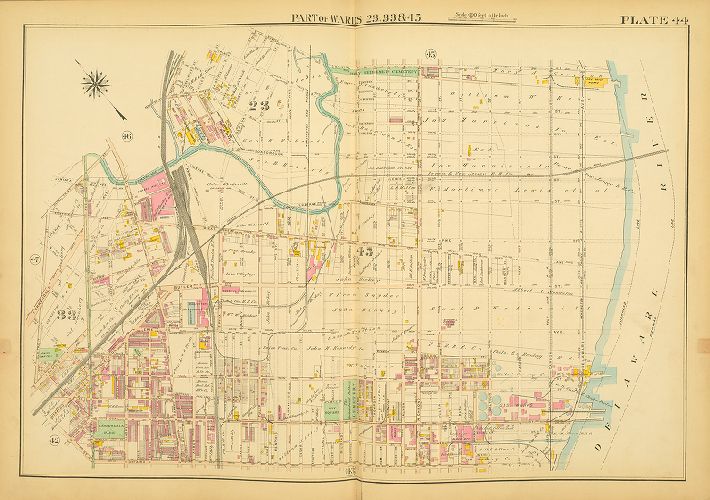 Plate 44, Atlas of the City of Philadelphia