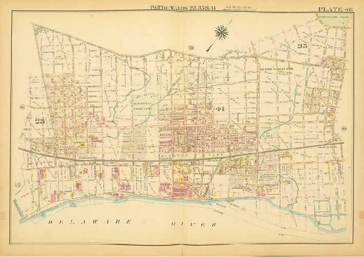 Plate 48, Atlas of the City of Philadelphia