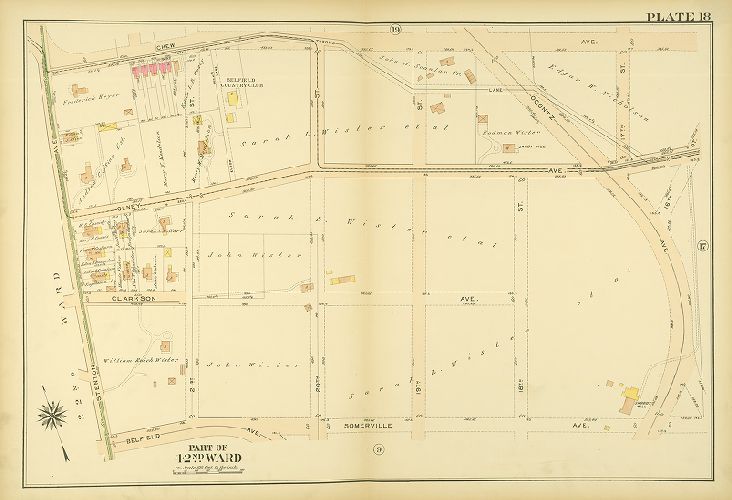 Plate 18, Atlas of the City of Philadelphia. 42nd Ward