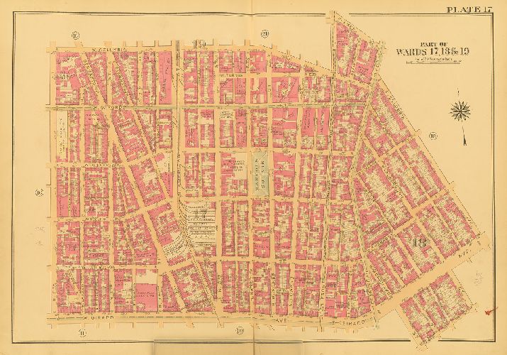 Plate 17, Atlas of the City of Philadelphia (Central)