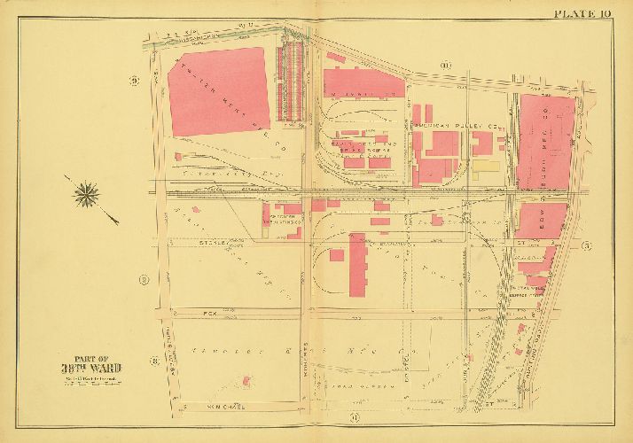 Plate 10, Atlas of the City of Philadelphia - North Phila.